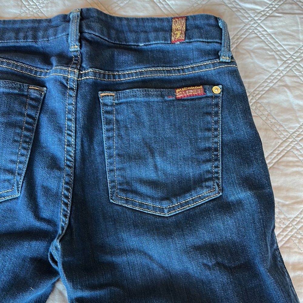 7 For All Mankind bootcut denim jeans, size 27 - Picture 13 of 16